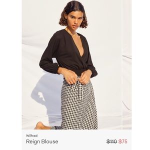 ARITZIA Wilfred Reign Blouse